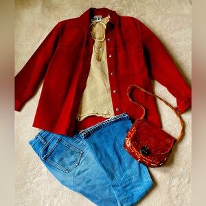 Vintage suede jacket